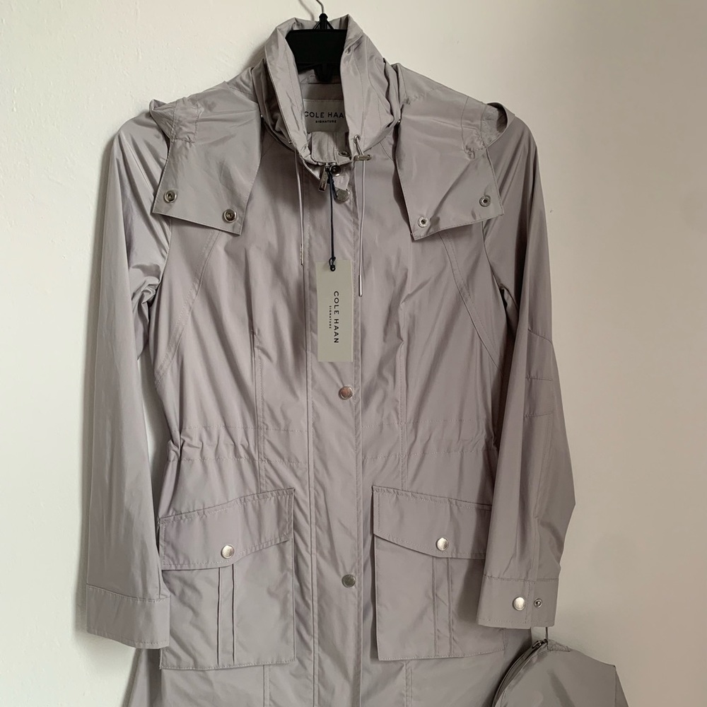 Cole Haan windbreaker coat brand new with tags